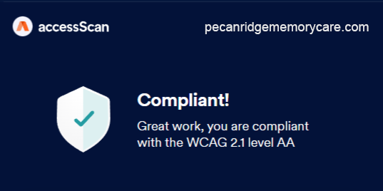 Third Party WCAG 2.1 AA Certification
